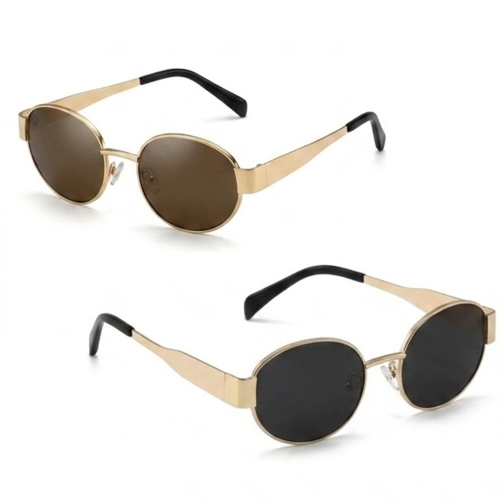 Trendy Retro Oval Women's Sunglasses