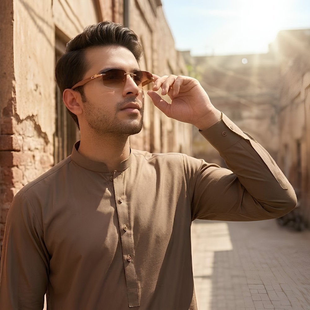 Classic Polarized Square Sunglasses - Image 3