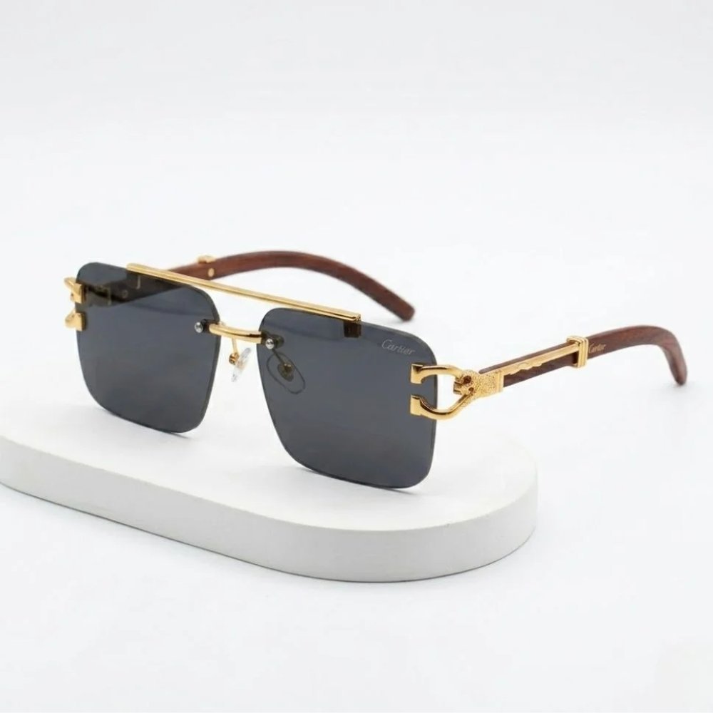 Luxury Photochromic Rimless Transition Glasses - Image 3