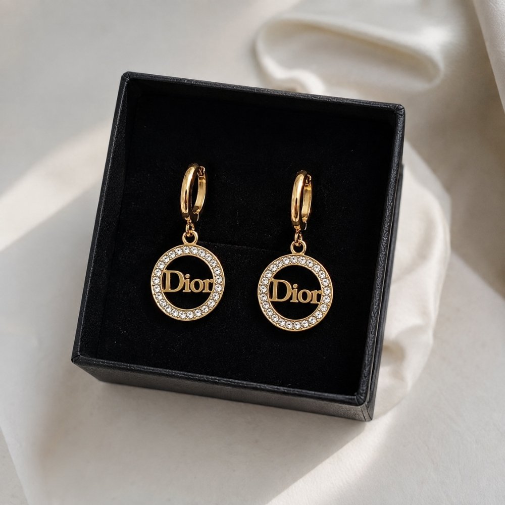Stainless Steel Brand Inspired Earrings